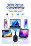 جهاز استقبال لاسلكي لعرض الشاشة عبر واي فاي بدقة 1080 بكسل، محول عرض الشاشة لنظام iOS وأندرويد وويندوز وماك والتلفزيونات الذكية - 2