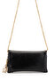 Covered Mini Women's Crossbody Bag with Star Charm Accessory, Mercury Black - 5