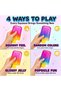 Squishy Popsicle Ice Cream Fidget Toy - Soft TPR Slow Rising Stress Relief Squeeze Ball, Sensory Anti-Anxiety Toy for Kids & Adults, Party Favor Gift (1 Pc, Random Color) - 4