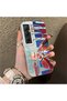 Realme C65 4g Compatible Hard Acrylic Back Silicone Edge Lens Protection Haaland Case - 2
