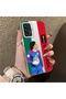 Samsung Galaxy A73 Compatible Hard Acrylic Back Silicone Edge Lens Protection Star Football Player Case - 2