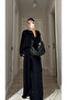 Black Bat Sleeve Detailed Trousers Set - 4025 - 2