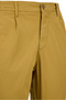 Tapered Fit Elastic Waist Striped Lycra Canvas / Chino Trousers with Side Pockets - 2