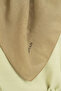 Cotton Naia Blend Natural Scarf - Olive - 4