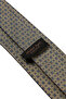 Italian Patterned 100% Silk Tie - 4