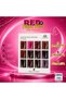 Red Flush Disco Gel Nail Polish 8ml HEMA and TPO-Free - 5