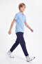Boy's 3 Thread Printed Double Pocket Jogger Sweatpants - 3