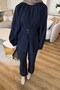 Modal Trousers Double Suit Navy Blue - 2