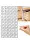 10x3mm-100pcs 300/100Pcs Self Adhesive Door Stopper Damper Buffer Cabinet Bumpers Silicone Furnitur - 7