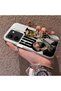 Case for Vivo Y36 4G/5G Compatible Hard Acrylic Back Silicone Edge Lens Protection Star Football Player - 3
