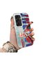 Samsung Galaxy S25 Compatible Hard Acrylic Back Silicone Edge Lens Protection Haaland Case