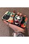 iPhone 16 Pro Compatible Hard Acrylic Back Silicone Edge Lens Protection Joker Case - 3