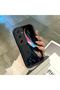 Samsung Galaxy A55 Compatible Black Silicone Shockproof Venom Case with Camera Protection