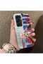 Samsung Galaxy S25 Compatible Hard Acrylic Back Silicone Edge Lens Protection Haaland Case - 2