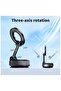 K007 Vacuum Suction Magnetic Phone Holder, 360° Rotatable Foldable Car Mount, Strong Magnetic Bracket for Dashboard, Window & Smooth Surfaces - 2