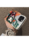 iPhone 14 Pro Compatible Hard Acrylic Back Silicone Edge Lens Protection Joker Case - 4