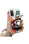 Xiaomi Redmi Note 12 Pro 4g Compatible Hard Acrylic Back Silicone Edge Lens Protection Joker Case
