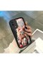 Oppo A55 4g Compatible Black Silicone Case Shockproof with Camera Protection
