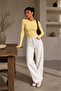 Soft Touch Finger-Loop Long Sleeve Basic Blouse St3439 - 4