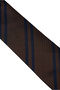 Italian Striped 100% Silk Tie - 3