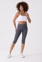 Women's High Waist Capri Leggings Below Knee Stretchy Tummy Control Casual Sport Summer Leggings Premium - 3