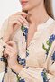 Bdart Ethnic Patterned V-Neck Buttoned Maxi Dress - 5