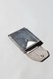 Men's Wallet Genuine Leather Handmade Card Holder with Cash Compartment Gray - 4