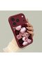 iPhone 17 Pro Max Compatible Shock-Absorbing Silicone Case with a Lot of Floral Vintage Rose Prints