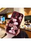 Oppo F31 Compatible Shock-Absorbing Silicone Case with Lots of Flowers and Vintage Roses Printed on It - 2