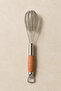Acacia Handle Metal Whisk Stainless Steel Manual Hand Whisk Egg Cream Sauce Mixer Kw-3366 - 2