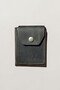 Men's Wallet Genuine Leather Handmade Card Holder with Cash Compartment Gray - 5