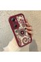 Infinix Hot 20 4g Compatible Retro Ethnic Flower Printed Shock-Absorbing Daily Protective Case