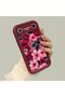 Tecno Spark Slim/Pova Slim Compatible Pink Ground Vivid Color Flower Pattern Silicone Case