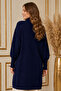 Buttoned Beard Cardigan N3265 Navy Blue - 3
