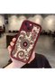 iPhone 13 Compatible Retro Ethnic Floral Print Shock-Absorbing Daily Protective Case - 2