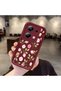 Poco M6 Pro 4g Compatible Bordo Background Rose Flower Pattern Soft Silicone Shock Resistant Case - 2