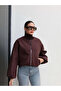Zippered Stamp Bomber Jacket - 4