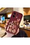 Redmi Note 13 Pro 5g Compatible Burgundy Background Rose Flower Pattern Soft Silicone Case - 2