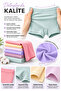 Girls' Report Boxer 6-Pack – Flexible, Soft Textured, Comfortable Daily Children's Underwear - 7