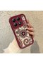 Mi 14t Pro Compatible Retro Ethnic Floral Print Shock-Absorbing Daily Protective Case