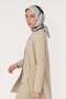 Sepia Pattern Hebei Silk Scarf - 4