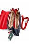 🎀   Multi-Compartment Hand and Shoulder Bag with 2 Straps - 4