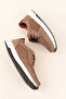 Inside and Outside, Genuine Leather, Daily Comfortable, Lightweight Shoes Src.455 Mink Nubuck - 4