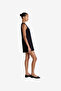 Women's Black Cooper Linen Slvls Mini Dress - 4