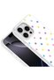 iPhone 16 Pro Case Colorful Patterned Side Airbag Protection Camera Raised Silicone Omsy - 8