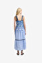 Women's Blue Multi Ivy Cambria Sundress Dress - 4