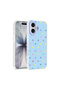 iPhone 16 Case Colorful Patterned Side Airbag Protection Camera Raised Silicone Butam