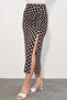 Bdart High Waist Polka Dot Midi Skirt - 4