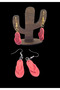 Patterned 5 Pair Earring Set - 6