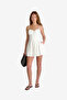Women's Summer White Svea Flrl Eyelt Mini Flr Dress - 3